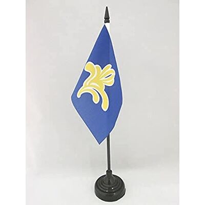 AZ FLAG Drapeau De Table Bruxelles Capitale 15x10 cm Mini Drapeau Bruxellois De Bureau 100% Polyester Avec Hampe De 25cm Et Socle En Plastique Noir - Publicité AZ FLAG Drapeau De Table Bruxelles Capitale 15x10 cm Mini Drapeau Bruxellois De Bureau 100% Polyester Avec Hampe De 25cm Et Socle En Plastique Noir - Publicité
