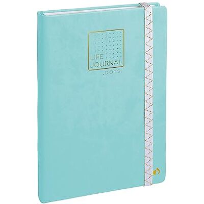 QUO VADIS Carnet Bullet journal ML Life Journal Vert Eau 15x21 cm - Publicité QUO VADIS Carnet Bullet journal ML Life Journal Vert Eau 15x21 cm - Publicité