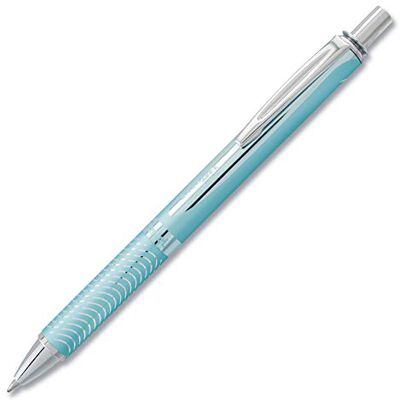 Pentel BL407LS-A EnerGel Stylo roller à encre gel liquide avec surface mat bleue Noir Trait de 0,35 mm Diamètre de bille 0,7 mm - Publicité Pentel BL407LS-A EnerGel Stylo roller à encre gel liquide avec surface mat bleue Noir Trait de 0,35 mm Diamètre de bille 0,7 mm - Publicité