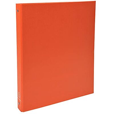 Exacompta réf. 51374SE 1 Classeur rigide rembordé PP 4 anneaux ronds diamètre 30 mm Dos 40 mm Dimensions extérieures : 32 x 26 cm Format à classer A4 Coloris : orange - Publicité Exacompta réf. 51374SE 1 Classeur rigide rembordé PP 4 anneaux ronds diamètre 30 mm Dos 40 mm Dimensions extérieures : 32 x 26 cm Format à classer A4 Coloris : orange - Publicité