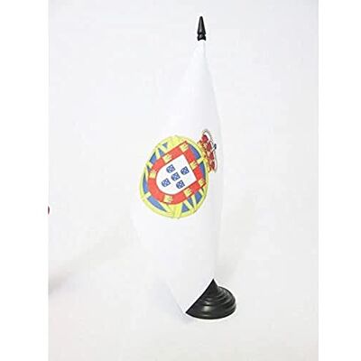 AZ FLAG Drapeau De Table Empire colonial portugais 1415-2002 21x14 cm Petit Drapeau Du Portugal Impérial De Bureau 100% Polyester Avec Hampe De 25cm Et Socle En Plastique Noir - Publicité AZ FLAG Drapeau De Table Empire colonial portugais 1415-2002 21x14 cm Petit Drapeau Du Portugal Impérial De Bureau 100% Polyester Avec Hampe De 25cm Et Socle En Plastique Noir - Publicité