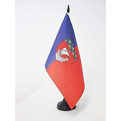 AZ FLAG Drapeau De Table Département de Paris 21x14 cm Petit Drapeau De La Seine De Bureau 100% Polyester Avec Hampe De 25cm Et Socle En Plastique Noir - Publicité AZ FLAG Drapeau De Table Département de Paris 21x14 cm Petit Drapeau De La Seine De Bureau 100% Polyester Avec Hampe De 25cm Et Socle En Plastique Noir - Publicité