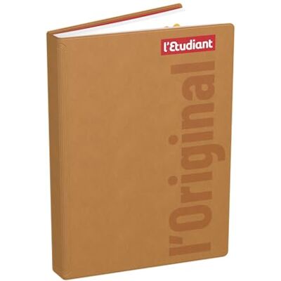 L'Etudiant ORIGINAL Agenda Scolaire 2025 2026 Couverture ouatinée 15x21cm journalier Camel - Publicité L'Etudiant ORIGINAL Agenda Scolaire 2025 2026 Couverture ouatinée 15x21cm journalier Camel - Publicité