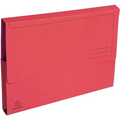 Exacompta Réf. 47675E Paquet de 50 chemises Poche avec soufflet de 32 mm Forever® 290 g/m² chemises 100% recyclées et certifiées Ange Bleu dimensions 24 x 32 cm pour format A4 couleur rouge - Publicité Exacompta Réf. 47675E Paquet de 50 chemises Poche avec soufflet de 32 mm Forever® 290 g/m² chemises 100% recyclées et certifiées Ange Bleu dimensions 24 x 32 cm pour format A4 couleur rouge - Publicité