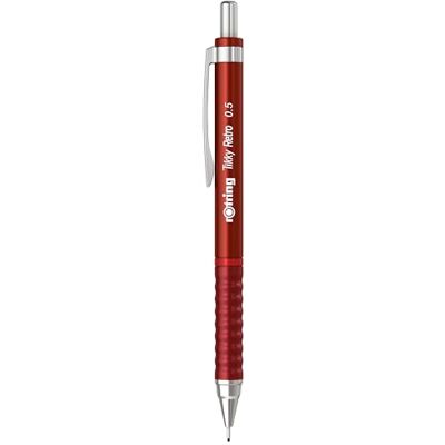 Rotring Tikky Mécanisme rétro Rouge métallisé 0,5 mm - Publicité Rotring Tikky Mécanisme rétro Rouge métallisé 0,5 mm - Publicité