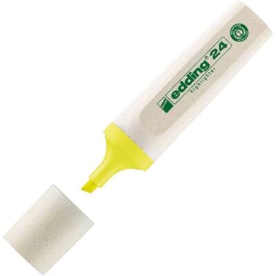 Edding Textmarker 24 2-5 Recycl.gelb - Publicité Edding Textmarker 24 2-5 Recycl.gelb - Publicité