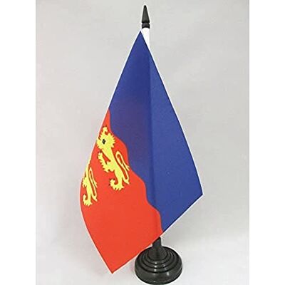 AZ FLAG Drapeau De Table Calvados 21x14 cm Petit Drapeau Du Département Calvadosien De Bureau 100% Polyester Avec Hampe De 25cm Et Socle En Plastique Noir - Publicité AZ FLAG Drapeau De Table Calvados 21x14 cm Petit Drapeau Du Département Calvadosien De Bureau 100% Polyester Avec Hampe De 25cm Et Socle En Plastique Noir - Publicité