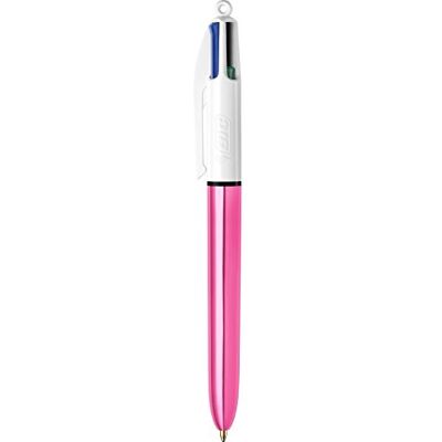 BIC 4 COULEURS SHINE ROSE - Publicité BIC 4 COULEURS SHINE ROSE - Publicité