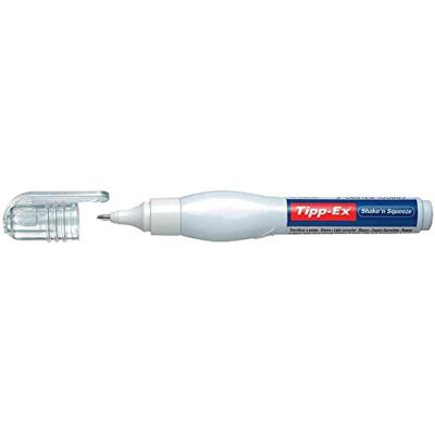 BIC SCOTCH Stylo Correcteur SHAKE N' SQUEEZE 8 ml Blanc - Publicité BIC SCOTCH Stylo Correcteur SHAKE N' SQUEEZE 8 ml Blanc - Publicité