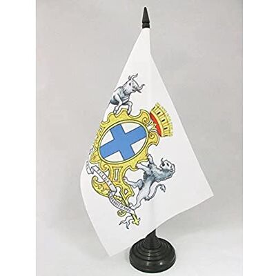 AZ FLAG Drapeau De Table Armoiries de Marseille 21x14 cm Petit Drapeau Marseillais De Bureau 100% Polyester Avec Hampe De 25cm Et Socle En Plastique Noir - Publicité AZ FLAG Drapeau De Table Armoiries de Marseille 21x14 cm Petit Drapeau Marseillais De Bureau 100% Polyester Avec Hampe De 25cm Et Socle En Plastique Noir - Publicité