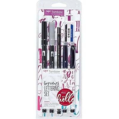 Tombow LS-BEG Kit de calligraphie niveau débutant - Publicité Tombow LS-BEG Kit de calligraphie niveau débutant - Publicité