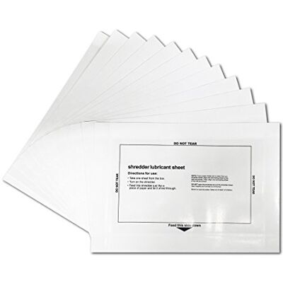 laffeya Feuilles d'affûtage et de lubrifiant pour déchiqueteuse de papier et feuilles de nettoyage pour déchiqueteuse (12) - Publicité laffeya Feuilles d'affûtage et de lubrifiant pour déchiqueteuse de papier et feuilles de nettoyage pour déchiqueteuse (12) - Publicité
