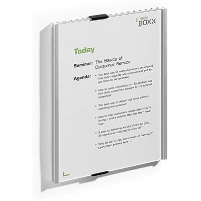 Durable Plaque de porte Info Sign A4, Aluminium, Argent métallisé, 480623 Signalisation de bureau personnalisable, façade acrylique antireflet, kit de fixation inclus, Made in Germany - Publicité Durable Plaque de porte Info Sign A4, Aluminium, Argent métallisé, 480623 Signalisation de bureau personnalisable, façade acrylique antireflet, kit de fixation inclus, Made in Germany - Publicité