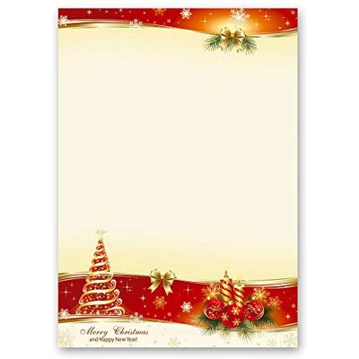 Paper-Media Papier à motif à lettres PACIFIQUES DE NOËL DIN A5 format 100 feuille de papier - Publicité Paper-Media Papier à motif à lettres PACIFIQUES DE NOËL DIN A5 format 100 feuille de papier - Publicité