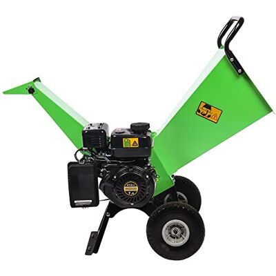 GARDENBEAUT Déchiqueteuse à bois robuste alimenté au gaz 7 HP pour un diamètre maximum de 7,6 cm - Publicité GARDENBEAUT Déchiqueteuse à bois robuste alimenté au gaz 7 HP pour un diamètre maximum de 7,6 cm - Publicité