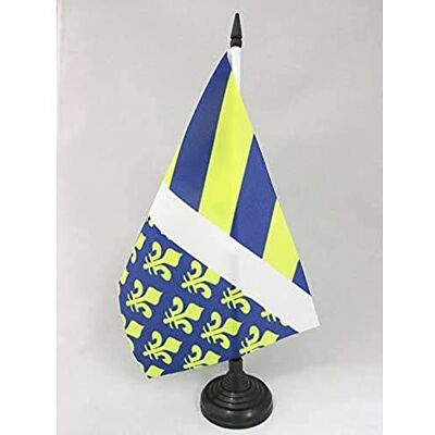 AZ FLAG Drapeau De Table Oise 21x14 cm Petit Drapeau Du Département Isarien De Bureau 100% Polyester Avec Hampe De 25cm Et Socle En Plastique Noir - Publicité AZ FLAG Drapeau De Table Oise 21x14 cm Petit Drapeau Du Département Isarien De Bureau 100% Polyester Avec Hampe De 25cm Et Socle En Plastique Noir - Publicité