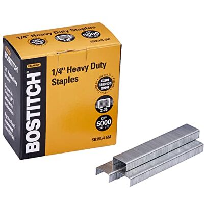 Bostitch Taille-crayon antimicrobien en métal 5000 agrafes 1/4" (2-25) Sheets acier - Publicité Bostitch Taille-crayon antimicrobien en métal 5000 agrafes 1/4" (2-25) Sheets acier - Publicité