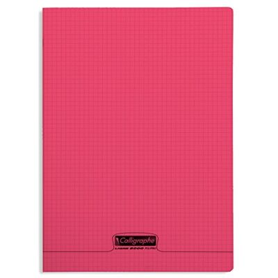 Calligraphe 18333C Un Cahier Agrafé Rouge (une Marque de Clairefontaine) A4 21x29,7 cm 96 Pages Petits Carreaux Papier Blanc 90 g Couverture Polypro Transparent - Publicité Calligraphe 18333C Un Cahier Agrafé Rouge (une Marque de Clairefontaine) A4 21x29,7 cm 96 Pages Petits Carreaux Papier Blanc 90 g Couverture Polypro Transparent - Publicité