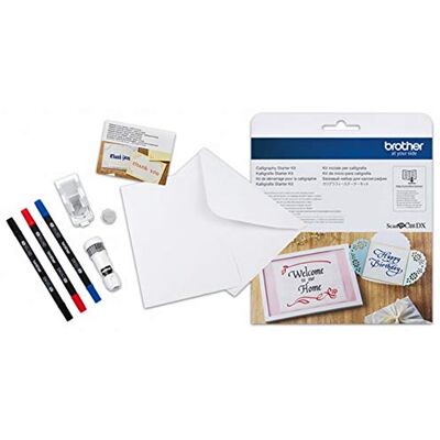 Brother CADXCLGKIT1 Crayons de calligraphie - Publicité Brother CADXCLGKIT1 Crayons de calligraphie - Publicité