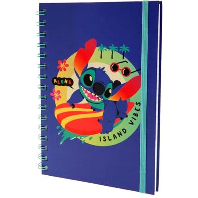 Pyramid Disney Lilo and Stitch Carnet à spirale (motif acides) A5 Livre d'écriture et journal, Lilo et Stitch Cadeaux pour filles, garçons, femmes et hommes – Produit officiel - Publicité Pyramid Disney Lilo and Stitch Carnet à spirale (motif acides) A5 Livre d'écriture et journal, Lilo et Stitch Cadeaux pour filles, garçons, femmes et hommes – Produit officiel - Publicité