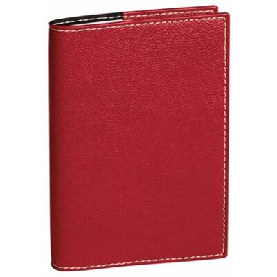 QUO VADIS Agenda 2027 Ministre FR Club Rouge Cerise 16x24 cm - Publicité QUO VADIS Agenda 2027 Ministre FR Club Rouge Cerise 16x24 cm - Publicité