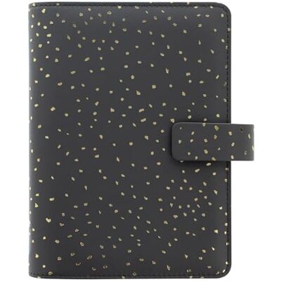 Filofax Organisateur Confettis Personnel Anthracite - Publicité Filofax Organisateur Confettis Personnel Anthracite - Publicité