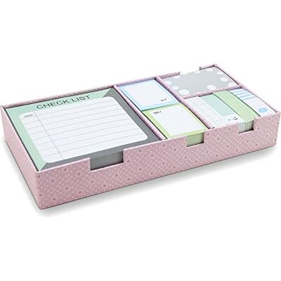 Waytex 931667 Ensemble 800 Notes Repositionnables Fantaisies couleur Pastel Boite cadeau Organiseur pour Bureau - Publicité Waytex 931667 Ensemble 800 Notes Repositionnables Fantaisies couleur Pastel Boite cadeau Organiseur pour Bureau - Publicité