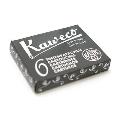 Kaweco Office Product Lot de 6 cartouches d'encre pour stylo plume Noir - Publicité Kaweco Office Product Lot de 6 cartouches d'encre pour stylo plume Noir - Publicité
