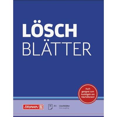 BRUNNEN Fontaine Feuilles (A5 1041550 blotter, 1 set of 10 sheets) - Publicité BRUNNEN Fontaine Feuilles (A5 1041550 blotter, 1 set of 10 sheets) - Publicité