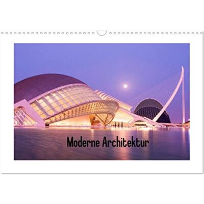CALVENDO Architecture moderne, Version française (Calendrier mural 2026 DIN A3 portrait), Calendrier mensuel - Publicité CALVENDO Architecture moderne, Version française (Calendrier mural 2026 DIN A3 portrait), Calendrier mensuel - Publicité