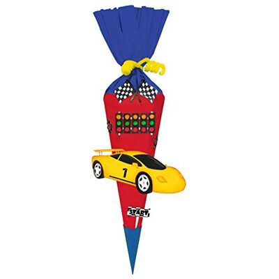 Ludwig Bähr Ursus Schultüten-Bastelsets - Schultüten-Bastelset Mini Rennwagen - Publicité Ludwig Bähr Ursus Schultüten-Bastelsets - Schultüten-Bastelset Mini Rennwagen - Publicité