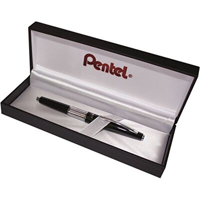 Pentel Kerry P1037 Porte-mine de qualité supérieure dans un coffret cadeau, 0,7 mm, dureté HB, noir (1 pièce) - Publicité Pentel Kerry P1037 Porte-mine de qualité supérieure dans un coffret cadeau, 0,7 mm, dureté HB, noir (1 pièce) - Publicité