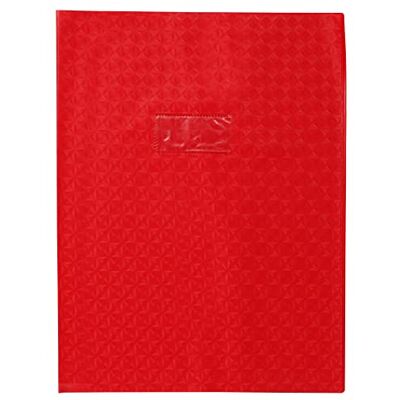 Calligraphe 72413AMZC Un Protège-Cahier Grain Losange Rouge 24x32 cm 18/100ème avec Porte-Étiquette PVC Opaque - Publicité Calligraphe 72413AMZC Un Protège-Cahier Grain Losange Rouge 24x32 cm 18/100ème avec Porte-Étiquette PVC Opaque - Publicité