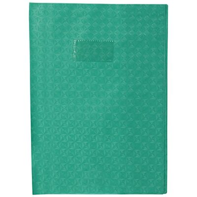 Calligraphe 72215AMZC Un Protège-Cahier Grain Losange Vert A4 21x29,7 cm 18/100ème avec Porte-Étiquette PVC Opaque - Publicité Calligraphe 72215AMZC Un Protège-Cahier Grain Losange Vert A4 21x29,7 cm 18/100ème avec Porte-Étiquette PVC Opaque - Publicité