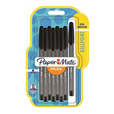 Paper Mate PM INKJOY 100ST BL8 M.BLACK PE - Publicité Paper Mate PM INKJOY 100ST BL8 M.BLACK PE - Publicité