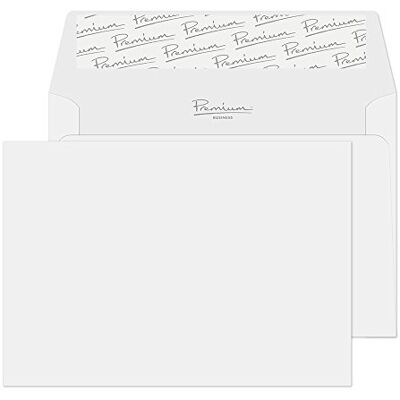Blake Business C6 37880 Lot de 500 enveloppes avec patte autocollante Blanc brillant 114 x 162 mm 120 g/m² - Publicité Blake Business C6 37880 Lot de 500 enveloppes avec patte autocollante Blanc brillant 114 x 162 mm 120 g/m² - Publicité