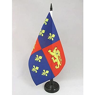AZ FLAG Drapeau De Table Landes 21x14 cm Petit Drapeau Du Département Landais De Bureau 100% Polyester Avec Hampe De 25cm Et Socle En Plastique Noir - Publicité AZ FLAG Drapeau De Table Landes 21x14 cm Petit Drapeau Du Département Landais De Bureau 100% Polyester Avec Hampe De 25cm Et Socle En Plastique Noir - Publicité
