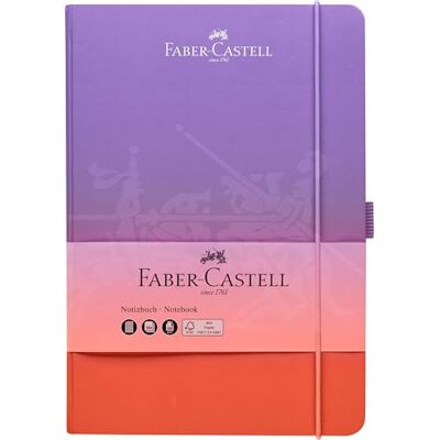 Faber-Castell 10284662 Carnet DIN A5 Punchy Melon, pointillé, 100 g/m², 194 pages papier FSC Mix, 145 x 210 mm - Publicité Faber-Castell 10284662 Carnet DIN A5 Punchy Melon, pointillé, 100 g/m², 194 pages papier FSC Mix, 145 x 210 mm - Publicité