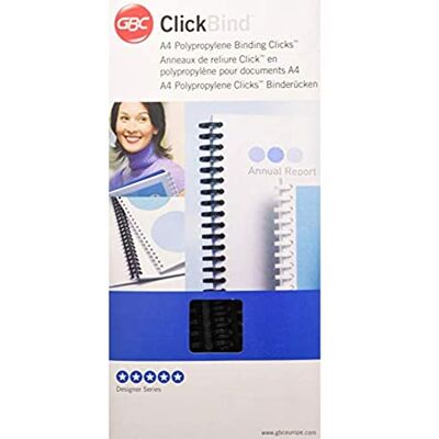 GBC Lot de 50 Peignes Reliure , 12 mm, 95 feuilles A4, Pour la photocopie - Publicité GBC Lot de 50 Peignes Reliure , 12 mm, 95 feuilles A4, Pour la photocopie - Publicité