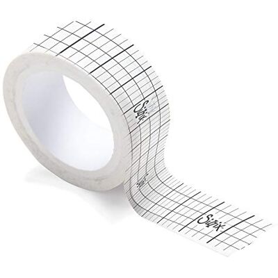 Sizzix Rouleau repositionnable 663473, pack de 2 rouleaux, Tissu, Fabriquer du Ruban adhésif Essentiel - Publicité Sizzix Rouleau repositionnable 663473, pack de 2 rouleaux, Tissu, Fabriquer du Ruban adhésif Essentiel - Publicité