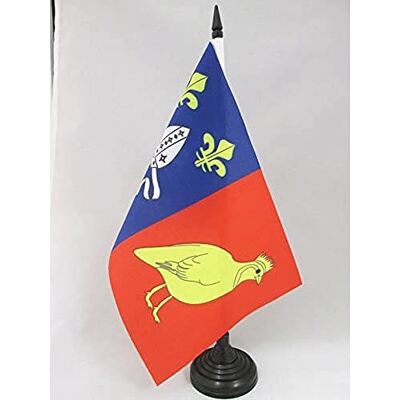 AZ FLAG Drapeau De Table Charente Maritime 21x14 cm Petit Drapeau Du Département Charentais De Bureau 100% Polyester Avec Hampe De 25cm Et Socle En Plastique Noir - Publicité AZ FLAG Drapeau De Table Charente Maritime 21x14 cm Petit Drapeau Du Département Charentais De Bureau 100% Polyester Avec Hampe De 25cm Et Socle En Plastique Noir - Publicité