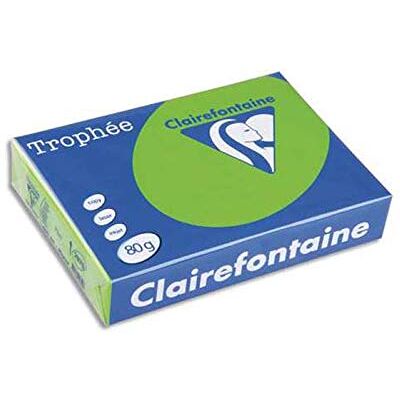 Visiodirect Ramette de 500 feuilles papier couleur TROPHEE 80 grammes format A3 bleu turquoise - Publicité Visiodirect Ramette de 500 feuilles papier couleur TROPHEE 80 grammes format A3 bleu turquoise - Publicité
