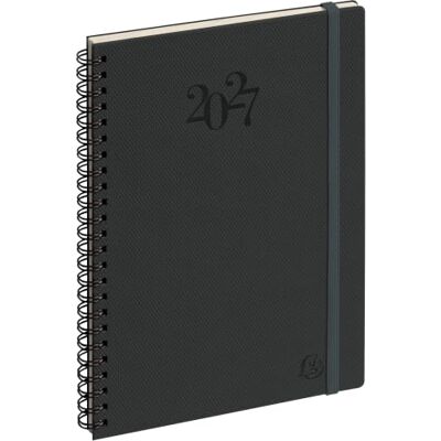 Exacompta Agenda semainier Horizons 20S Swan 15x21cm Janv à déc 2026 La Semaine sur 2 pages, RDV par 1/2 h, Couleur aléatoire, Tranche naturelle, Spirale, Papier blanc Clairefontaine - Publicité Exacompta Agenda semainier Horizons 20S Swan 15x21cm Janv à déc 2026 La Semaine sur 2 pages, RDV par 1/2 h, Couleur aléatoire, Tranche naturelle, Spirale, Papier blanc Clairefontaine - Publicité