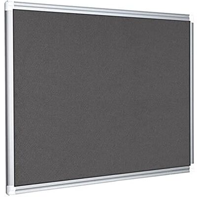 Bi-Office Maya New Generation Tableau d'affichage en feutre 600 x 450 mm Gris - Publicité Bi-Office Maya New Generation Tableau d'affichage en feutre 600 x 450 mm Gris - Publicité