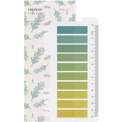 Ordinate 200 pièces de notes autocollantes transparentes, Haftnotizen pour le marquage, Haftstreifen, Marquage latéral, Notes adhésives esthétiques, Couleur complète de dégradé (B-200 pièces Citrus - Publicité Ordinate 200 pièces de notes autocollantes transparentes, Haftnotizen pour le marquage, Haftstreifen, Marquage latéral, Notes adhésives esthétiques, Couleur complète de dégradé (B-200 pièces Citrus - Publicité