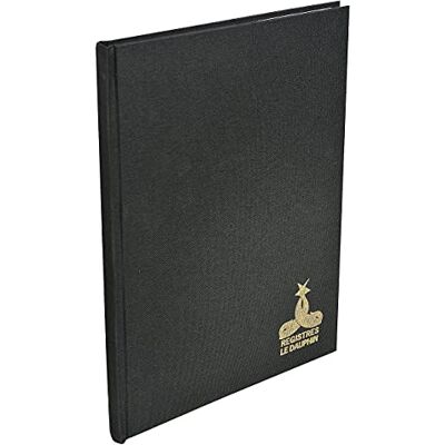 Le Dauphin Registre 39 x 25,5 cm 600 Pages Numérotées Quadrillé 5x5 - Publicité Le Dauphin Registre 39 x 25,5 cm 600 Pages Numérotées Quadrillé 5x5 - Publicité