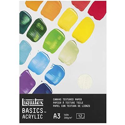 Papier de peinture Liquitex A3 Spécial - Papier pour acrylique - Publicité Papier de peinture Liquitex A3 Spécial - Papier pour acrylique - Publicité