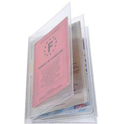 Exacompta Sachet /10 Etuis multi-cartes - Publicité Exacompta Sachet /10 Etuis multi-cartes - Publicité