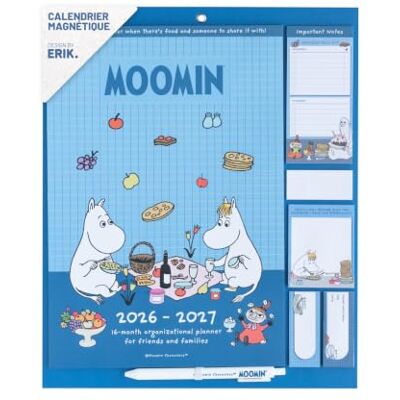 Grupo Erik Calendrier Frigo 2026 2027 Aimanté Moomin De Septembre 2026 à Décembre 2027 Calendrier 2026 2027 Frigo, Organisateur Cuisine, Calendrier Magnétique Frigo - Publicité Grupo Erik Calendrier Frigo 2026 2027 Aimanté Moomin De Septembre 2026 à Décembre 2027 Calendrier 2026 2027 Frigo, Organisateur Cuisine, Calendrier Magnétique Frigo - Publicité