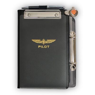 DESIGN 4 PILOTS Organisateur de cartes de pilote professionnel A5 Noir - Publicité DESIGN 4 PILOTS Organisateur de cartes de pilote professionnel A5 Noir - Publicité